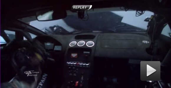 Adrian Newey choca en un Lamborghini SuperTrofeo