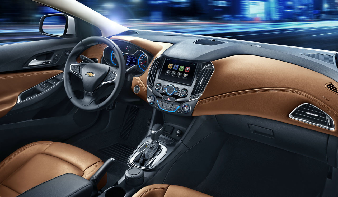 Así es el interior del nuevo Chevrolet Cruze AutoBlog